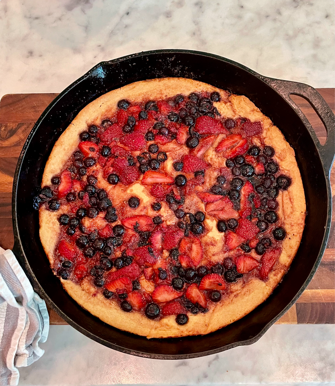 Berry Spoon Cake