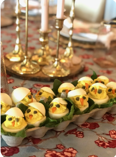 Chick Deviled Eggs