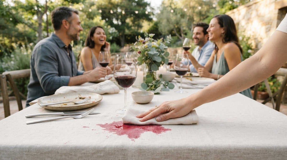 How to Remove Red Wine Stains from Linen: A Step-by-Step Guide