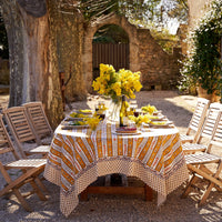 Tablecloth, Provence Avignon Dijon & Blue 71" x 142"