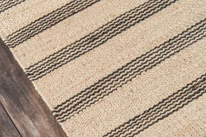 Novogratz Montauk Charcoal Lighthouse Runner Rug: 2’3”x10Runner Rug