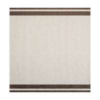 Tablecloth, Gordes Natural & Choco