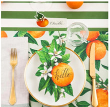 Orange Placecard