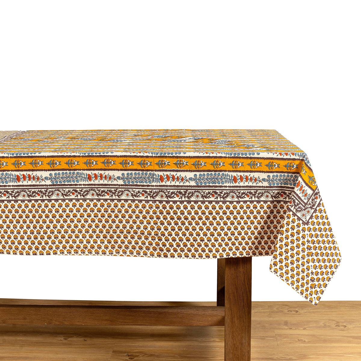Tablecloth, Provence Avignon Dijon & Blue 71" x 142"