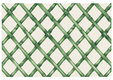 Placemat, Green Lattice (Set of 24)