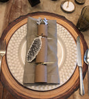 Pinecone Gift Tags | Table Terrain build your own tablescape, custom tablescapes, modern table centerpieces, elegant table centerpieces