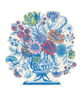 Placemats, Blue Floral Paper (Set of 12)