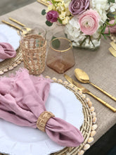 Placemat, Rattan with Cowrie Shell