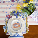 Placemats, Blue Floral Paper (Set of 12)