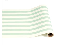 Runner, Seafoam Striped Paper 25’