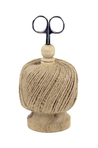 Jute-Twine String Ball and Scissors Set