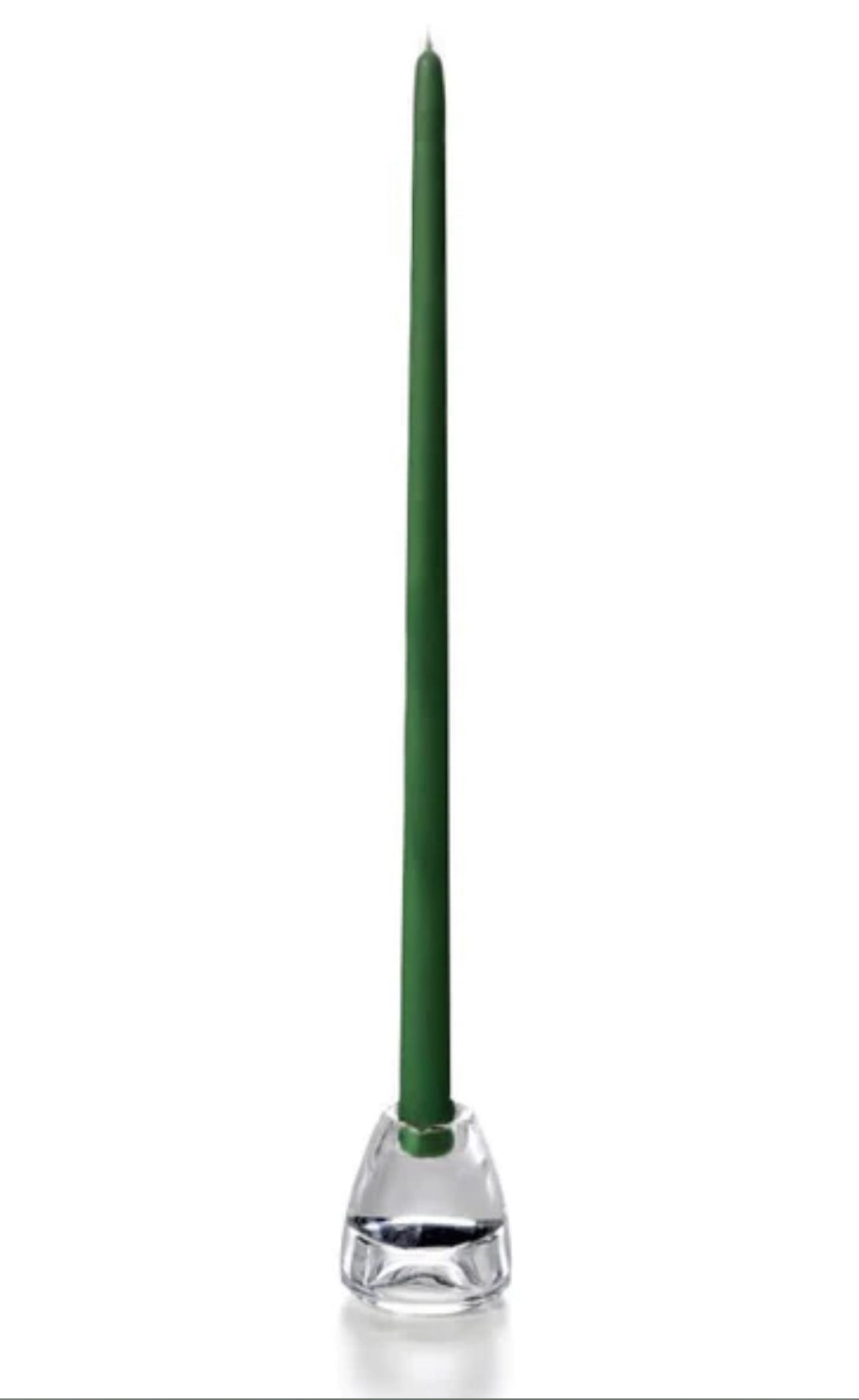 Candles, Oak Green 18” Tapers, 1 dozen