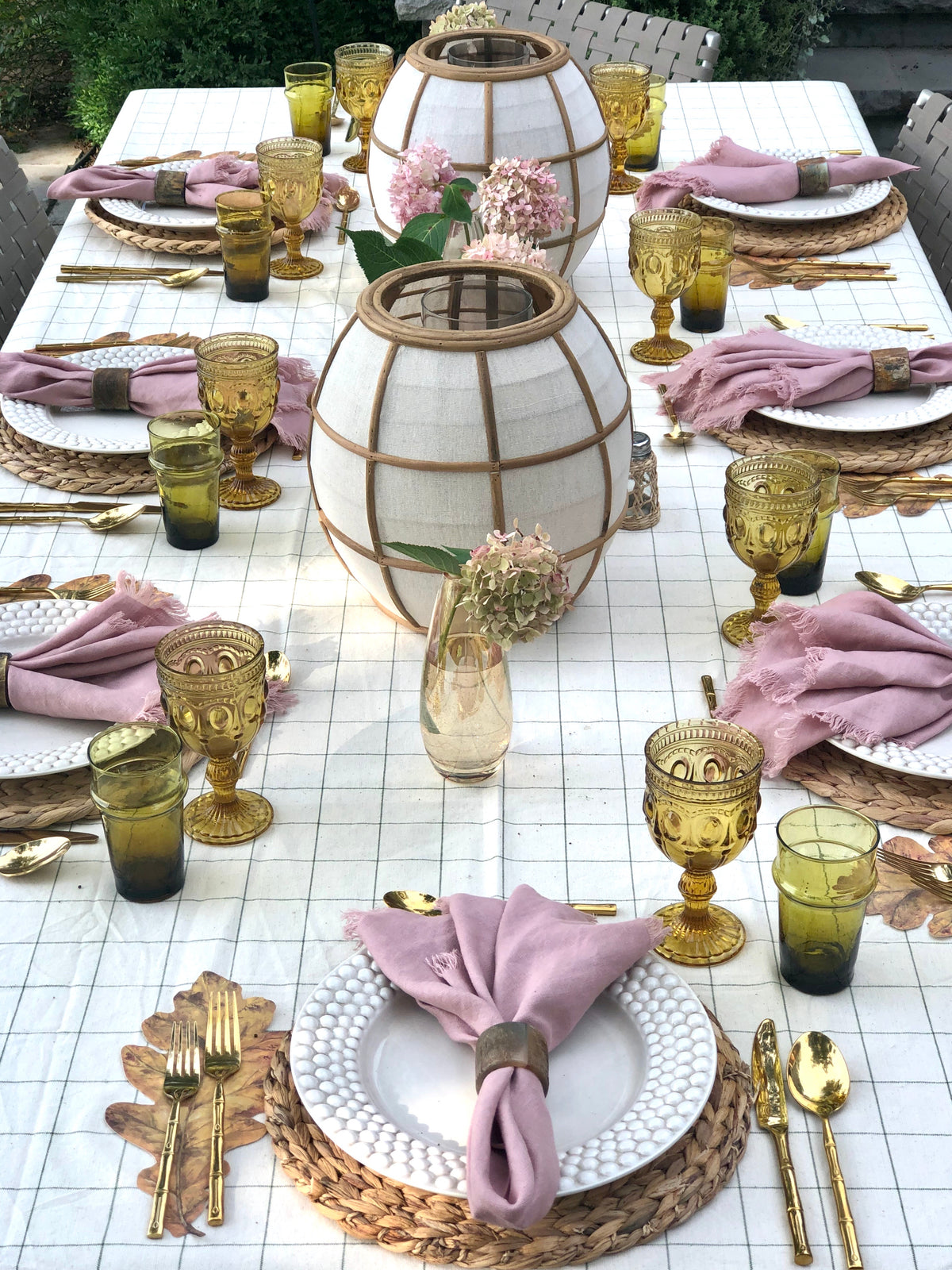 Amber Waves Tablescape Kit
