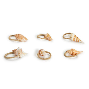 Napkin Ring, Shell (Set of 4)