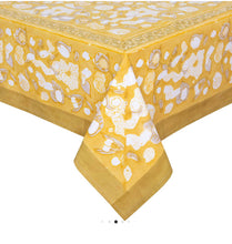 Tablecloth, French Gold and Grey