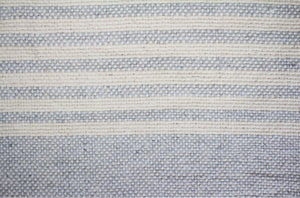 Topper, Striped Blue and White