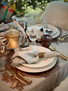 Tablecloth, Natural Belgium Linen