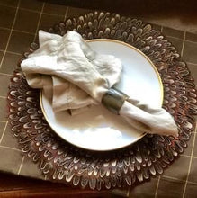 Placemats, Natural Pheasant Feather