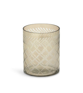 Hurricane, Smokey Glass Etched