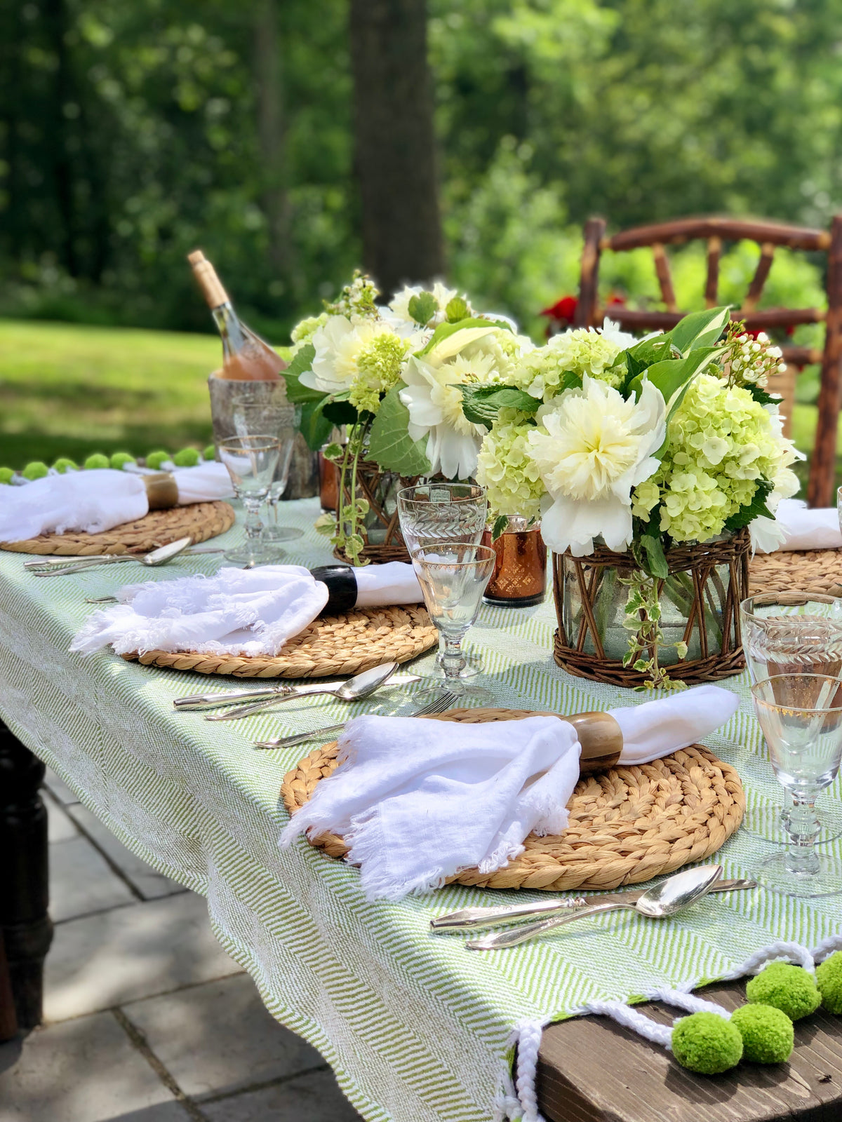 Napkins, White Stonewashed (Set of 8) 100% Linen