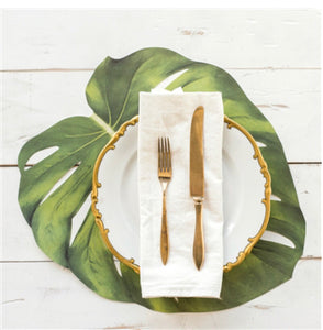 Placemat, Tropical Leaf (Set of 12)