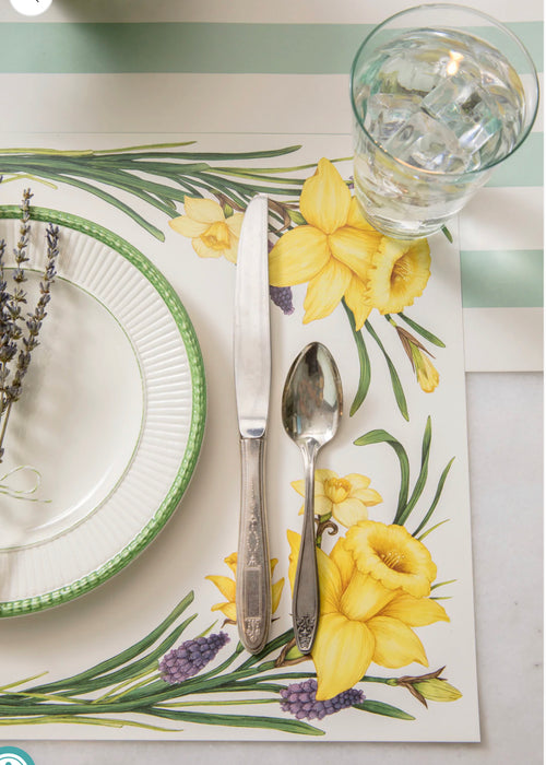 Placemats, Daffodil (Set of 24)