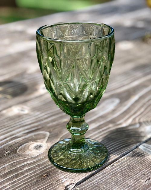 Goblets, Green (Set of 4)