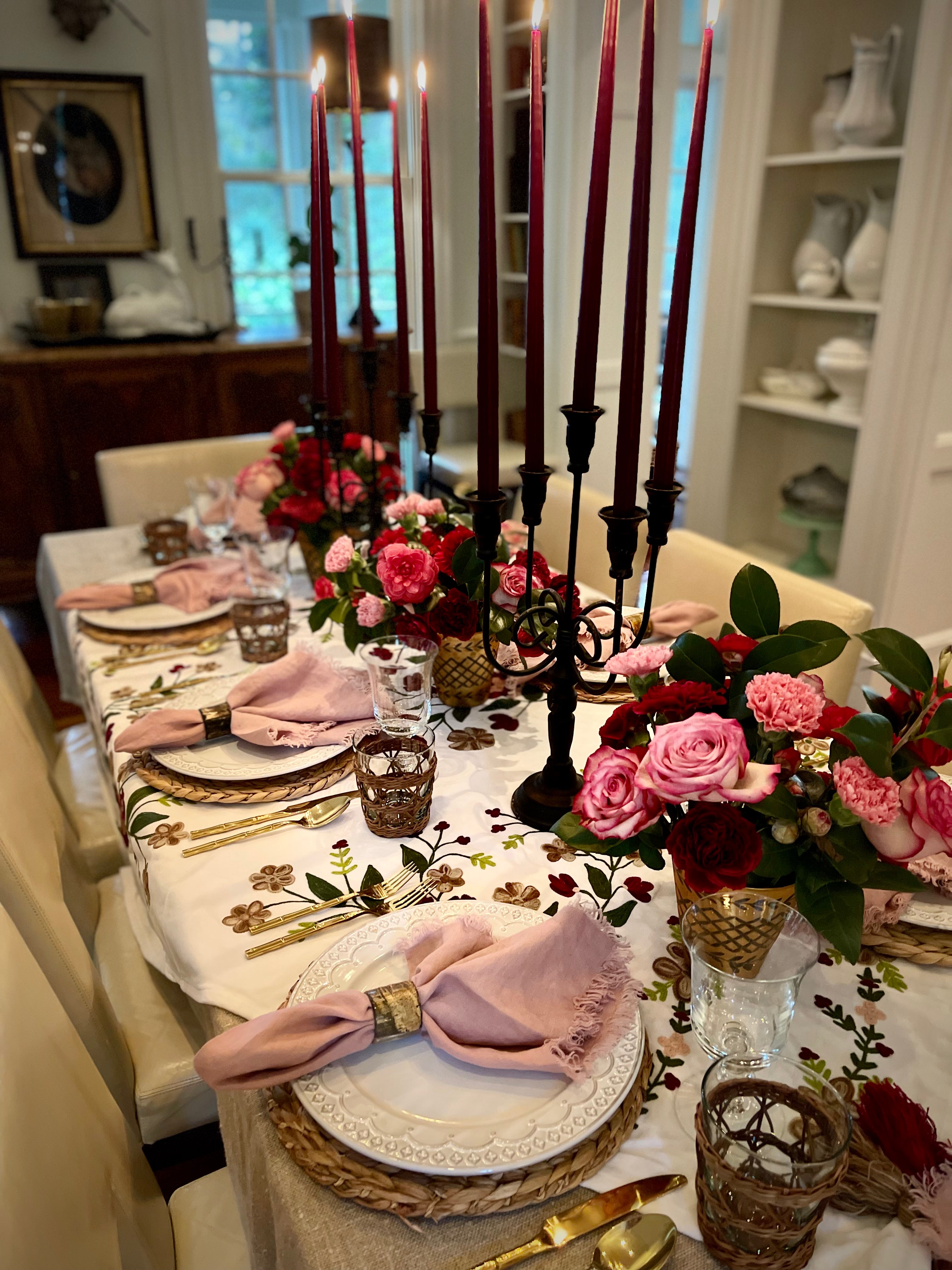 Table Topper-Floral