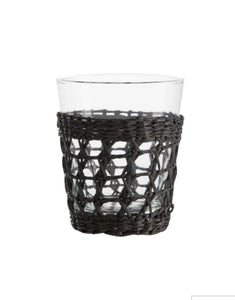 Glasses, Bahamian Tumbler Black (Set of 6)