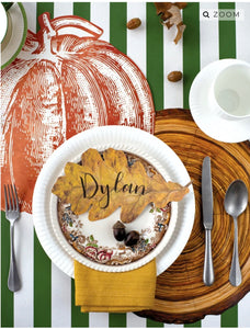 Placemats, Pumpkin (Set of 12)