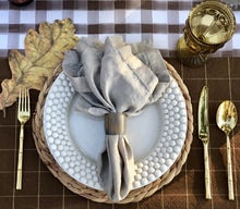 Legends of the Fall Harvest Tablescape Kit-Taupe Napkins