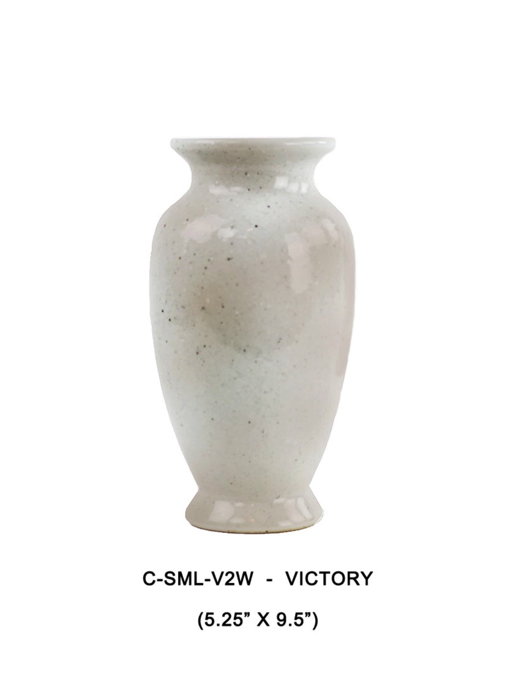Vase, Antiqued White Sand Glaze Rustic-Victory design